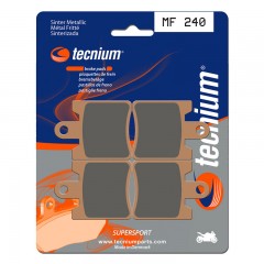 Plaquettes de frein avant Tecnium MF240