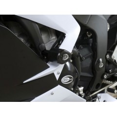 Tampon de protection R&G RACING Aero noir Kawasaki ZX-6R/ZX636-R