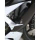 Tampon de protection R&G RACING Aero noir Kawasaki ZX-6R/ZX636-R