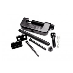  ALINZO Kit d'Outils de Chaîne de Moto, Rive/Derive Chaine +  Support d'Extraction de Chaîne àRouleaux + Brosse Chaine Moto pour 428 520  525 528 530 Moto Vélo VTT ATV Chaîne à Rouleaux