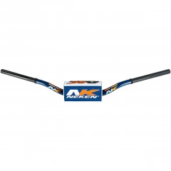 Guidon NEKEN YZF Bleu mousse bleu/blanc