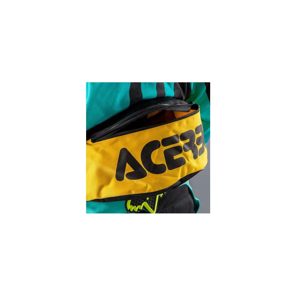 Sacoche de rangement lunette de cross Acerbis Fanny noir et jaune