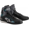 Basket Alpinestars stella faster-3 noir gris ocean