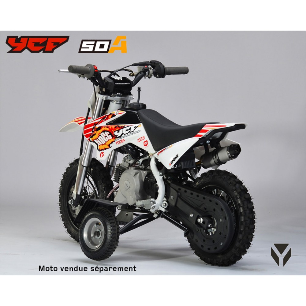 Stabilisateur petites roues pour moto cross 50cc et dirt bike