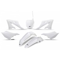 Kit Plastique UFO YAMAHA YZ125 YZ250 2022/2023 - blanc