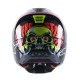 Casque cross Alpinestars S-M5 Solar Flare Rouge/ bleu et et noir