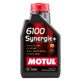 Motul voiture 6100 Synergie+ 10W40 - 1L