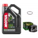 Pack Vidange Aprilia Dorsoduro 900 - Motul 5100