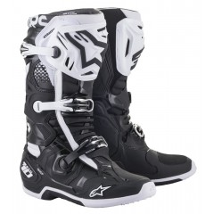 Bottes Alpinestars Tech 10 Blanc/Noir