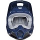 Casque Fox V1 Karrera Bleu