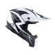 Casque Kenny Titanium Graphic Blanc Noir