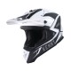 Casque Kenny Titanium Graphic Blanc Noir