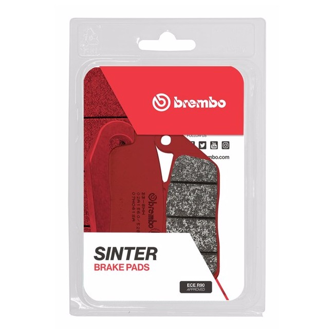 Plaquettes De Frein Avant Brembo 07HO45SR Pour Honda CB 1100 ABS (2014) - Neufes, Origine Italie