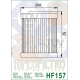 Filtre à huile HF157 - HIFLOFILTRO