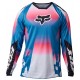 Maillot Fox 180 Morphic bleu et rose