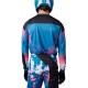 Maillot Fox 180 Morphic bleu et rose