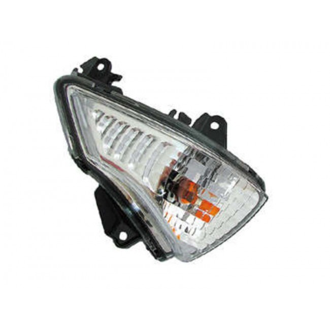 Clignotants Avant LED Fumés Noirs Pour Kawasaki ER-6F 2009-2011 - Neuf