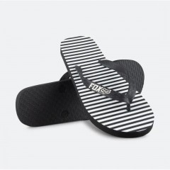 Tongue Jail Break Flip Flop Noir/Blanc