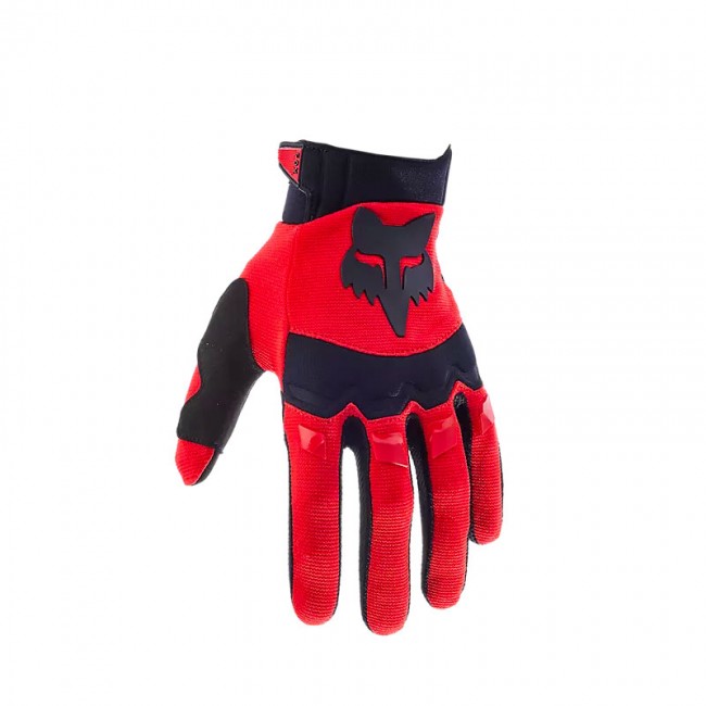 Gants Dirtpaw Rouge Fluorescent