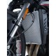 Protection de radiateur noire R&G aluminium Triumph