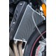 Protection de radiateur noire R&G aluminium Triumph