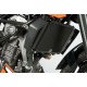 Protection de radiateur noire R&G aluminum KTM Duke