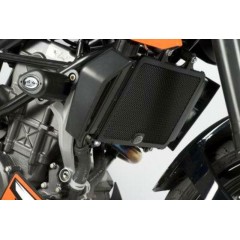 Protection de radiateur noire R&G aluminum KTM Duke