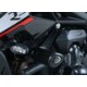 Tampons de protection R&G RACING Aero noir Triumph Street Triple