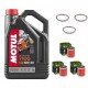 Pack 3 Vidanges Yamaha YZ250F - MOTUL 7100