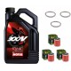 Pack 3 Vidanges Yamaha YZ250F - MOTUL 300V