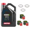Pack 3 Vidanges Yamaha YZ450F - MOTUL NGEN 5