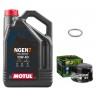 Pack Vidange Yamaha Fazer 600 1998 à 2003 - MOTUL NGEN 7