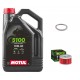 Pack Vidange Suzuki DR750 - Motul 5100