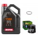 Pack Vidange Suzuki GSX 650 F - MOTUL 7100