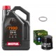 Pack Vidange Kawasaki Ninja 650 - Motul 7100