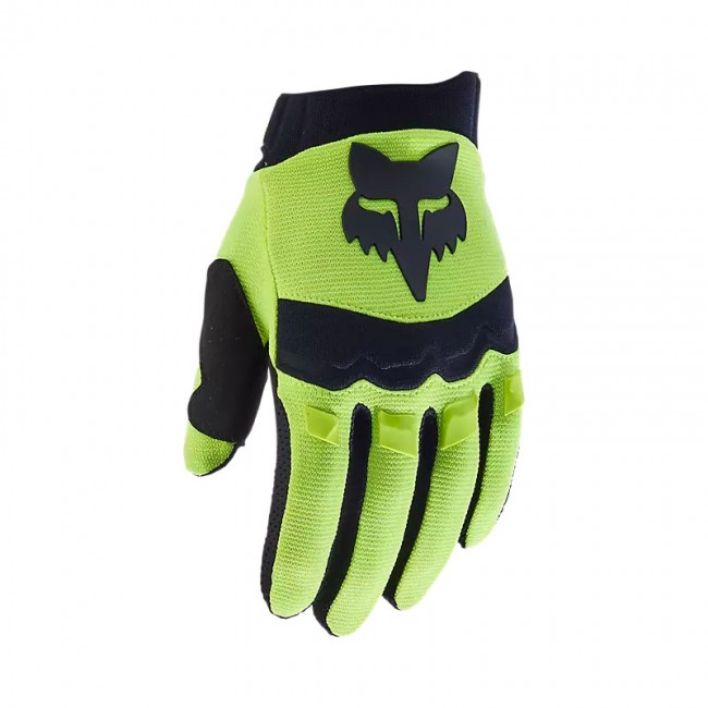 Gants Enfant Dirtpaw Jaune Fluorescent