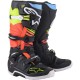 BOTTES TECH 7 ALPINESTARS NOIR ORANGE ET JAUNE