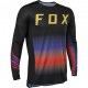 MAILLOT JERSEY FOX NOIR/ VIOLET ET ORANGE