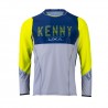 MAILOT KENNY TITANIUM NAVY NEON JAUNE /BLEU ET GRIS