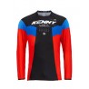 MAILLOT TITANIUM ROUGE /NOIR KENNY