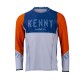 MAILLOT KENNY TITANIUM ORANGE /BLEU ET GRIS