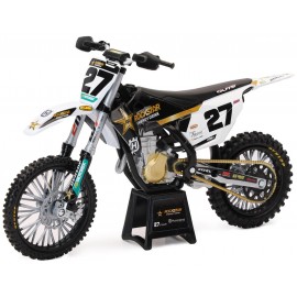 Maquette Husqvarna 450 FC Rockstar M.Stewart 1/12