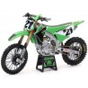 Maquette Kawasaki 450 KX J.Anderson Echelle 1/12