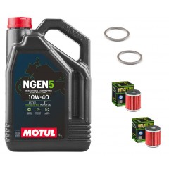 Pack Vidange Yamaha YFZ450 / YFZ450R - MOTUL NGEN5