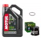 Pack Vidange Honda XL 1000 VARADERO 2003 à 2011 - Motul 5100