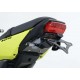 Support de plaque R&G Racing noir compatible micro clignotants Honda MSX125