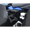 Support de plaque R&G Racing noir Kawasaki Z1000SX Tourer