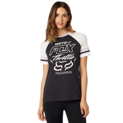 T-shirt Fox Throttle Maniac Femme