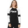 Hauts Fox noir et blanc pour femmes