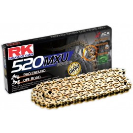 Chaine RK 520 MXU Gold - 110 maillons